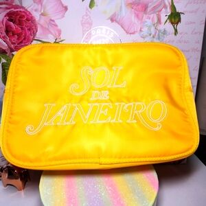 Sol de Janeiro Vibrant Yellow Cosmetic Bag